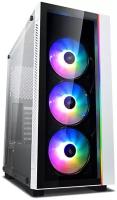 Корпус MidiTower Deepcool MATREXX 55 V3 ADD-RGB WH 3F White без БП, бок. окно,, белый, EATX (DP-ATX-MATREXX55V3-AR-WH-3F)