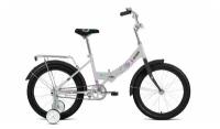 Велосипед ALTAIR CITY KIDS 20 COMPACT (20" 1 ск. рост. 13" скл.) 2022, серый, IBK22AL20033