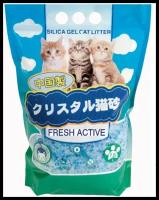 HAKASE AREKKUSU Crystals FRESH ACTIVE наполнитель силикагелевый 7,6л