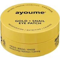 Патчи Ayoume Gold+Snail Eye Patch, 1,4 г*60