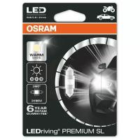 Лампа автомобильная светодиодная OSRAM LEDriving Premium 6497WW C5W 12V 1.4W SV8.5 1 шт