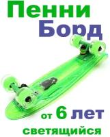 Миникруизер Triumf Active TLS-403 Green Пенни борд для детей / подростков