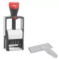 Датер COLOP S2160-Set прямоугольный, 41х24 мм