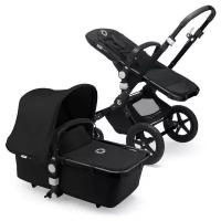 Универсальная коляска Bugaboo Cameleon3 Plus (2 в 1), black/black/black, цвет шасси: черный