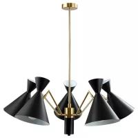 Подвесная люстра Crystal Lux Joven SP5 Gold/Black