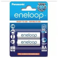 Аккумулятор АА Eneloop Panasonic BK-3MCDE/2BE HR6-2BL 2000мА/ч в блистере 2шт