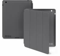 Чехол-книжка для iPad 2 / iPad 3 / iPad 4 Smart Сase, темно-серый