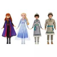 Набор кукол Hasbro Frozen 2 Анна, Эльза, Райдер и Ханимарен, 28 см, E8041