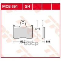 Тормозные Колодки Lucas Trw – TRW арт. MCB691SH