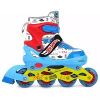 Ролики Hot Wheels детские, раздвижные, 30 - 33 размер