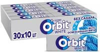 Жевательная резинка Orbit White Освежающая мята без сахара, по 13.6 г, 30 шт. в уп