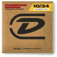 Dunlop DMP1034 Phosphor Bronze Mandolin струны для мандолины