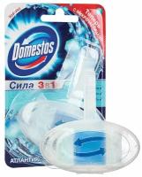 Подвесной блок для унитаза Domestos "3в1 Атлантик" 40г, твердый