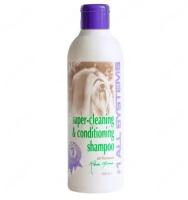 #1 ALL SYSTEMS SUPER CLEANING&CONDITIONING SHAMPOO шампунь-кондиционер суперочищающий для собак и кошек (250 мл)