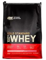 Протеин для спорсменов Optimum Nutrition Gold Standard 100% Whey 10 lb Delicious Strawberry