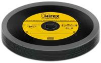 Диск Mirex CD-R 700Mb 52X MAESTRO Vinyl (виниловая пластинка), желтый, упаковка 10 шт