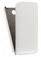 Кожаный чехол для HTC Desire 616 Dual sim Art Case (Белый)