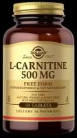 Solgar L-Carnitine 500 мг (60 табл.)