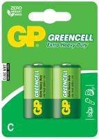 Батарейка C - GP R14 Greencell 14G-2CR2 (2 штуки)