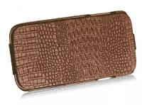 Чехол Borofone Crocodile Leather для Samsung Galaxy S4 i9500/i9505 коричневый