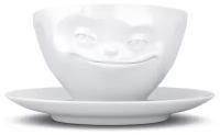 Чайная пара tassen grinning, 200 мл, белая