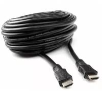 Кабель HDMI Cablexpert CC-HDMI4L-15M, 15 м, v2.0, 19M/19M, серия Light, черный, позолоченные разъемы, экран