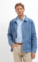 Куртка джинс мужская F311-1238 MIDDLE BLUE синий XXL