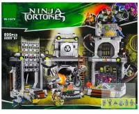 Планета Конструкторов / Конструктор / Ninja Tortoises / Вторжение в логово черепашек / 890 деталей / 10278