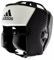 Шлем боксерский Adidas Hybrid 150 Headgear бело-черный (размер S)