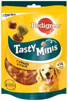 Pedigree лакомство (тasty minis) ароматные кусочки с курицей и уткой, 0,130 кг