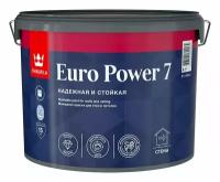 Краска интерьерная Tikkurila Euro Power 7 матовая колеруемая 9 л
