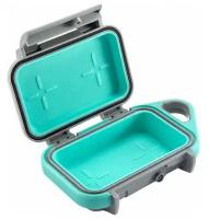 Pelican Защитный кейс G10 Go SLATE/TEAL GOG100-0000-GRY