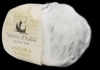 Пряжа Vento d'Italia Angora Rabbit (Ангора Кролик) 01 белый 70% пух ангорского кролика, 30% нейлон 50г 350м 5шт