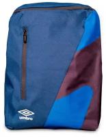 Спортивный рюкзак Umbro Team Training Backpack 30815U-0W5-1 с одним отделением, с передним карманом на молнии / сине-черный, 23л, 43 х 31 х 17 см