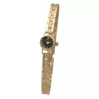 Наручные часы Platinor женские, кварцевые, корпус золото, 585 проба