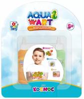 Набор для опытов 1Toy Aqua art, "Космос", формочка, 2 блестящие краски по 50 мл (Т20078)удалить ПО задаче