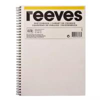 Блокнот Reeves Sketchbook, 80 листов А4, 120 г/м. кв, спираль