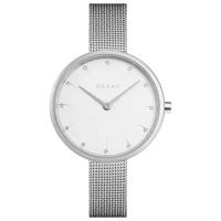 Наручные часы OBAKU Mesh, серебряный, белый