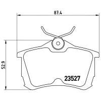 Колодки тормозные BREMBO P28030