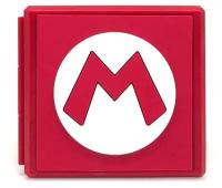 Кейс для хранения картриджей 12 игр Nintendo Switch "Mario M"