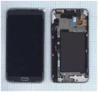 Дисплей для Samsung Galaxy Note 3 Neo Duos SM-N7502 черный с рамкой