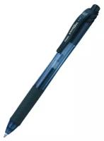 Pentel Гелевая ручка EnerGel-X, 0.7 мм, BL107, черный цвет чернил, 12 шт