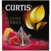 Чай Curtis Summer Berries фруктово-травяной, пирамидки 20x1,7 1/12 Куртис