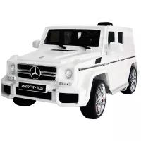 RiverToys Детский электромобиль Mercedes-Benz G63 (K999KK) белый