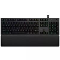 Клавиатура Logitech игровая механическая G513 CARBON LIGHTSYNC RGB, GX Red, CARBON, RUS, USB, LINEAR