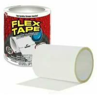 Сверхсильная клейкая лента Flex Tape 1,52м (100мм), белая