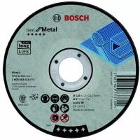 Диск отрезной BOSCH Best for Metal 2608603518