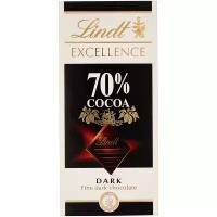 Шоколад LINDT EXCELLENCE Горький 70% Какао 100г