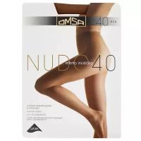 Колготки Omsa Nudo, 40 den, размер 2, бежевый, коричневый