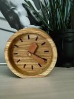 Настольные деревянные часы Time Plato's Stiicks 6